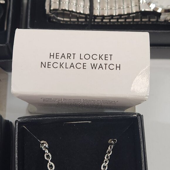 Avon Watch Lot Unlike the Rest Bright Sporty Heart Locket Everyday Expansion NEW - Picture 8 of 10